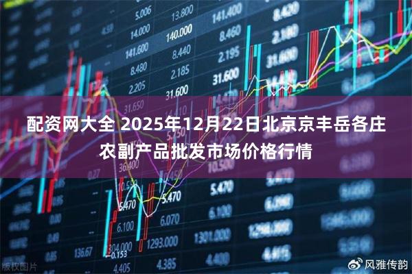 配资网大全 2025年12月22日北京京丰岳各庄农副产品批发市场价格行情